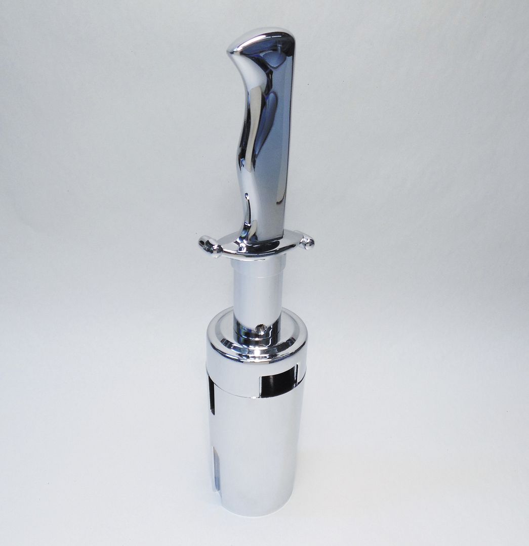 Chrome DAGGER Knife Shift Knob 13 15 18 Speed Eaton Fuller Peterbilt